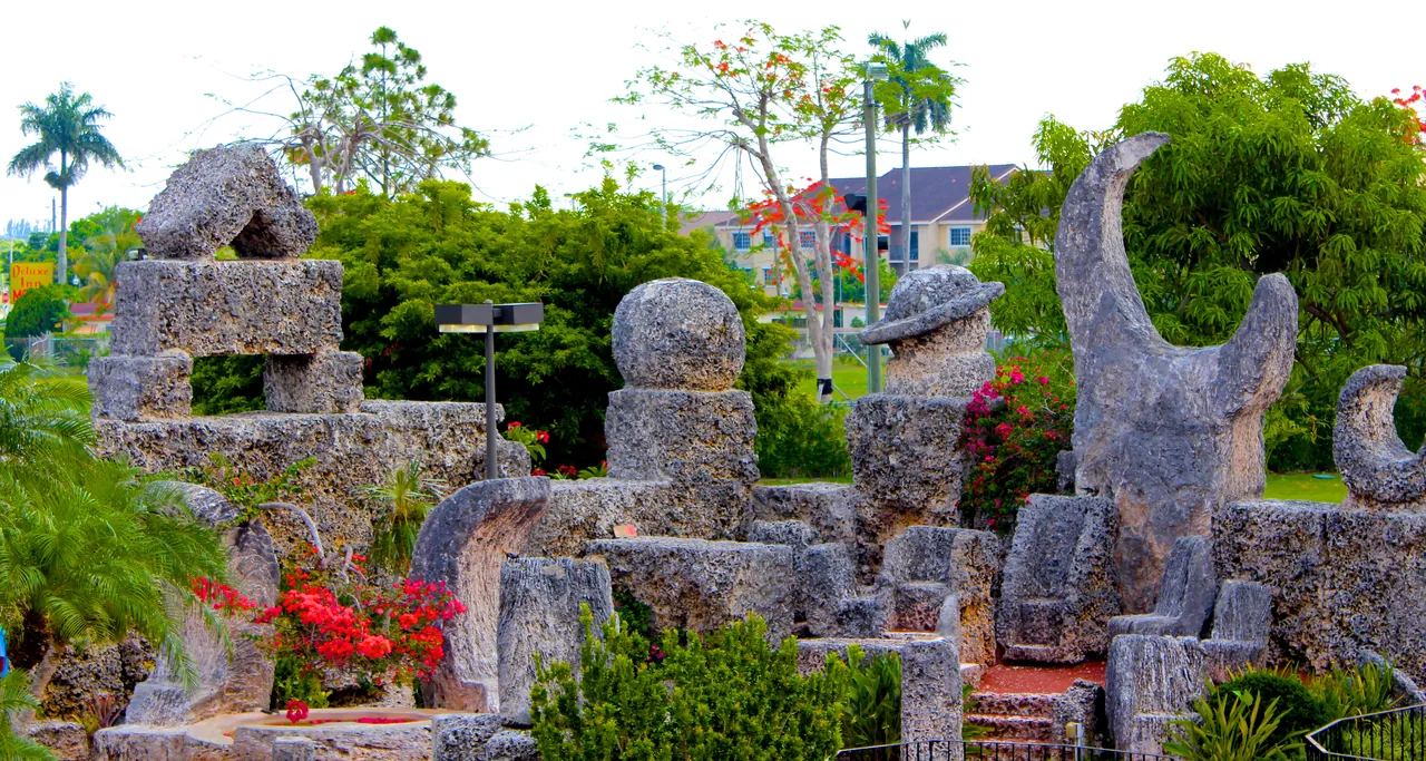 Original entrance to Coral Castle
