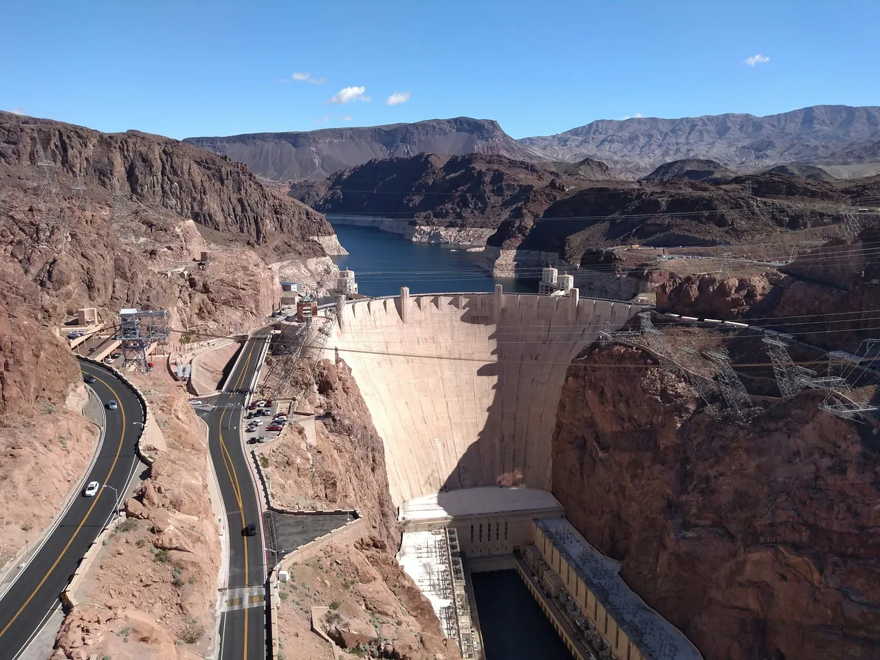Panoramic view of Hoover Dam. Photo by David Lusvardi.