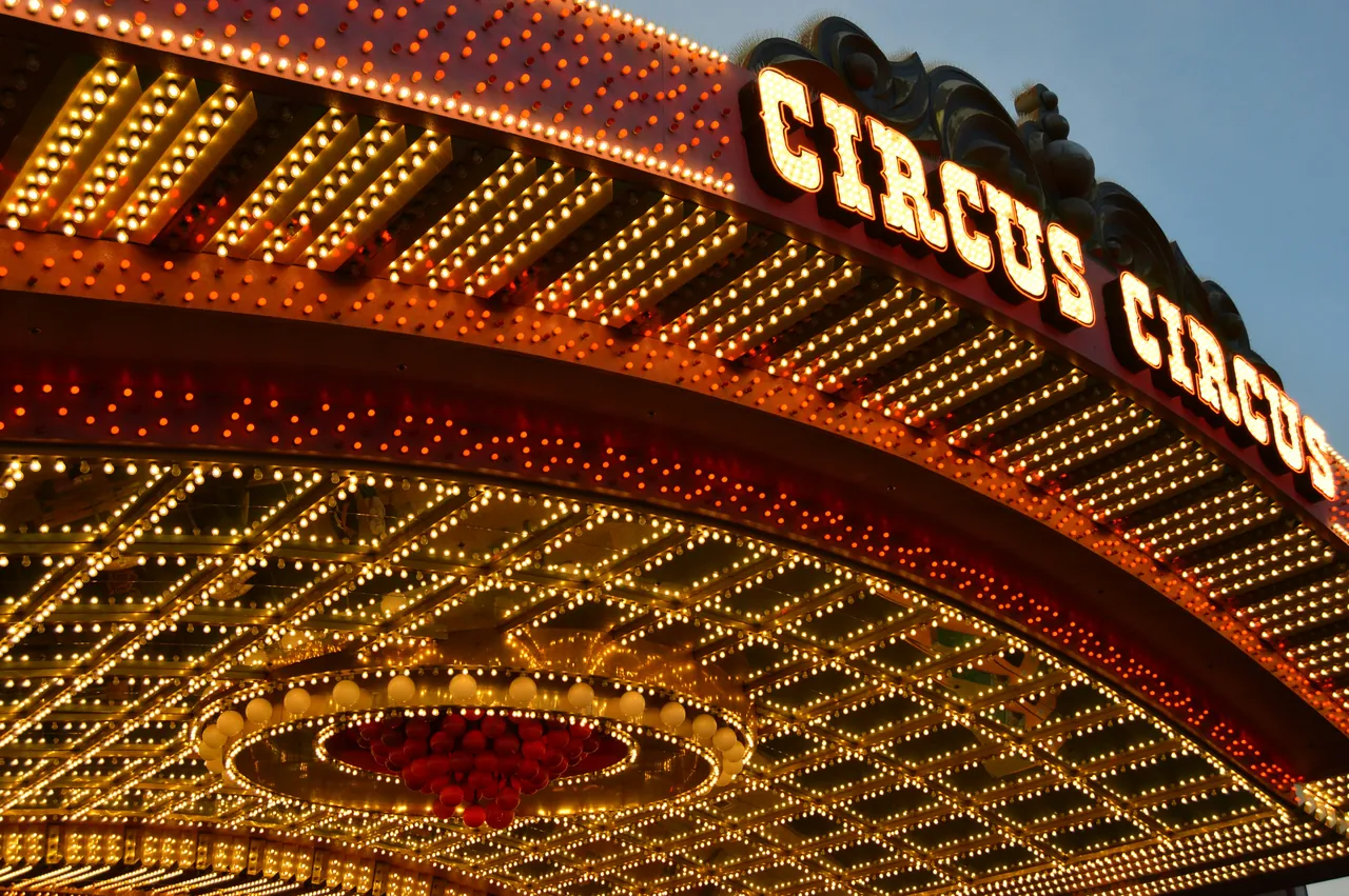 Circus Circus Las Vegas. Photo by William Fitzgibbon.