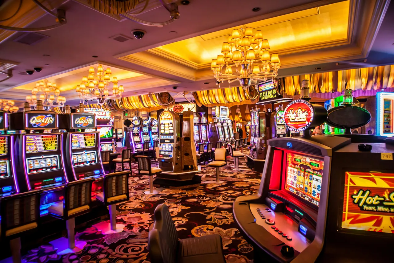 Inside a casino.. Photo by Kvnga.