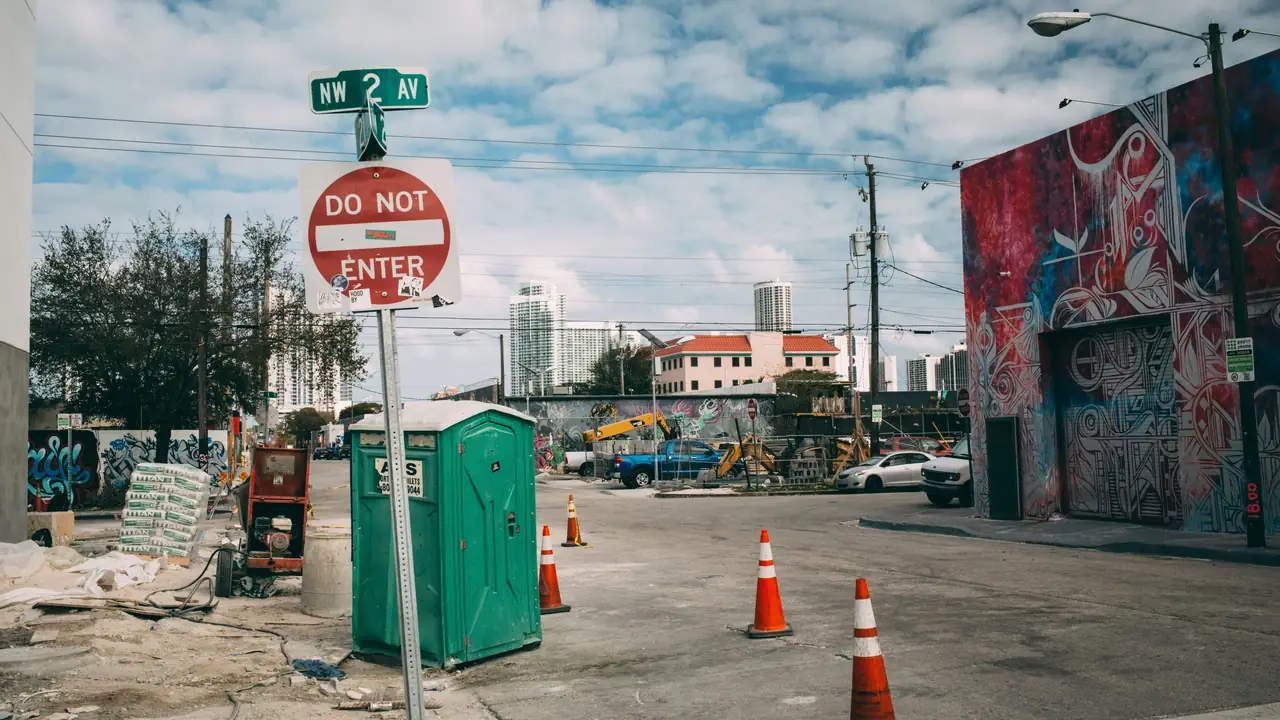 .Somewhere near downtown Miami. Photo by Erik Zunder.