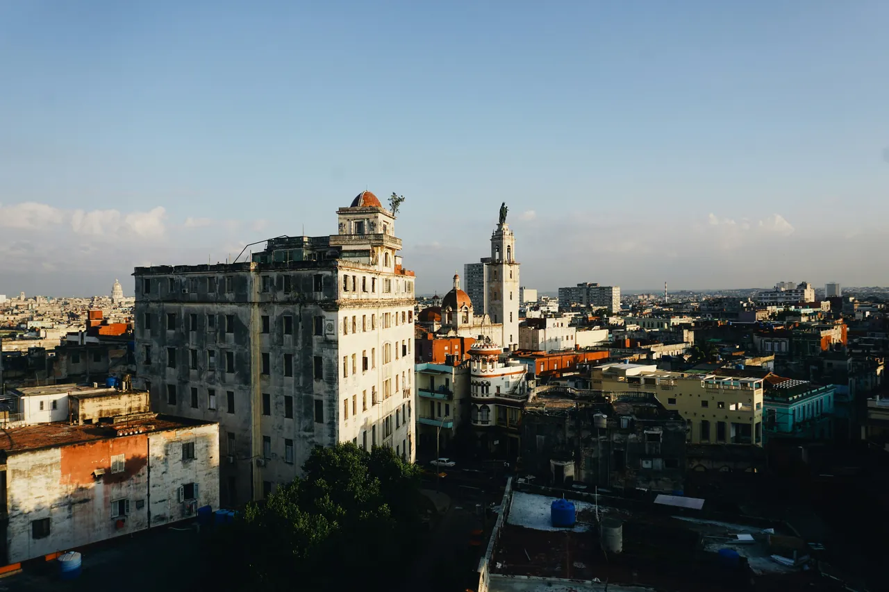View of the city from above. Photo by Jennifer Chen.